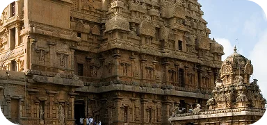 Thanjavur temple and delta