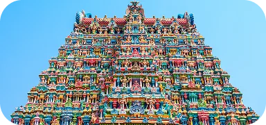 Madurai Meenakshi temple and city