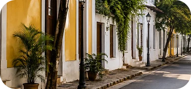 Pondicherry heritage street