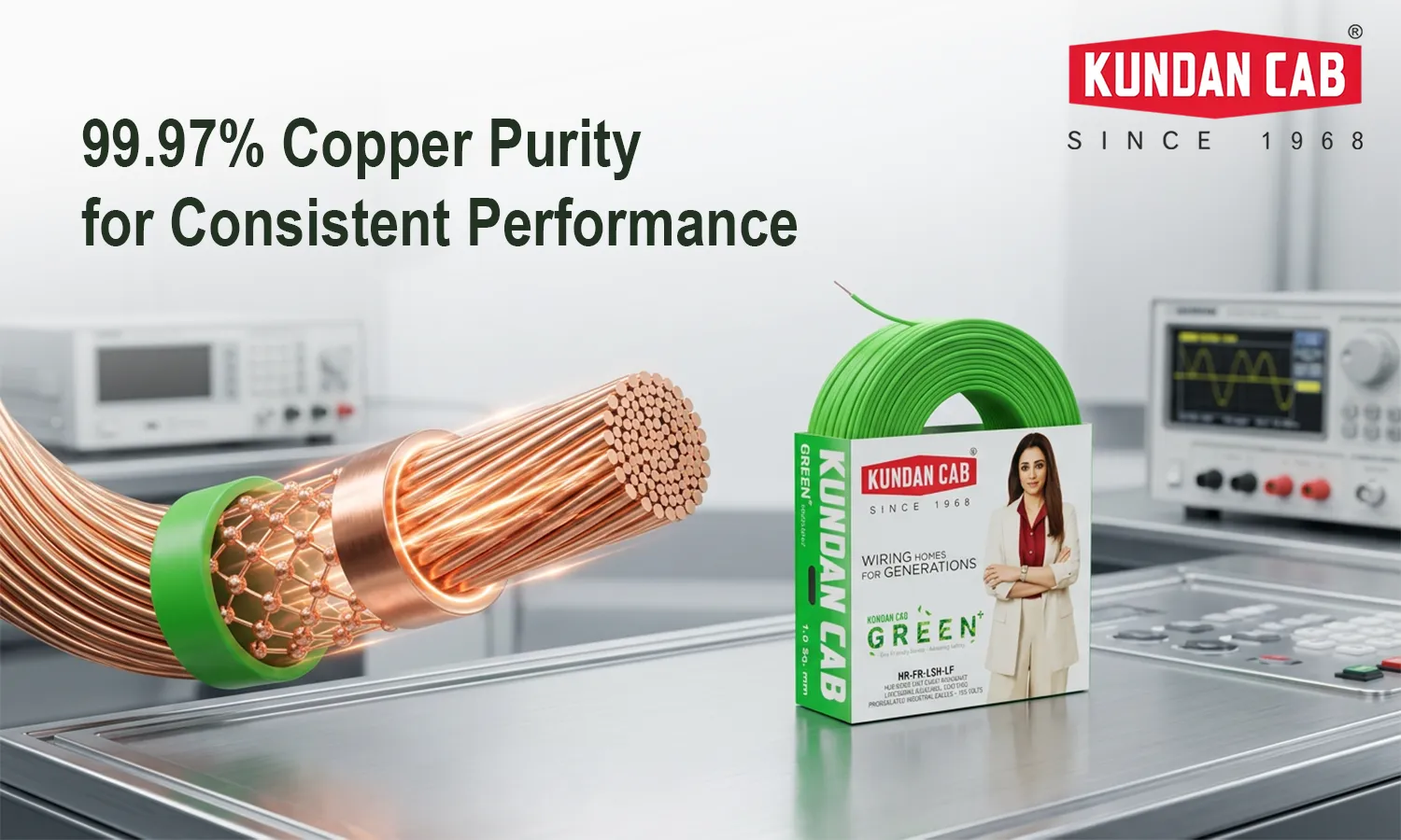 99.97% Copper Purity for Consistent Performance