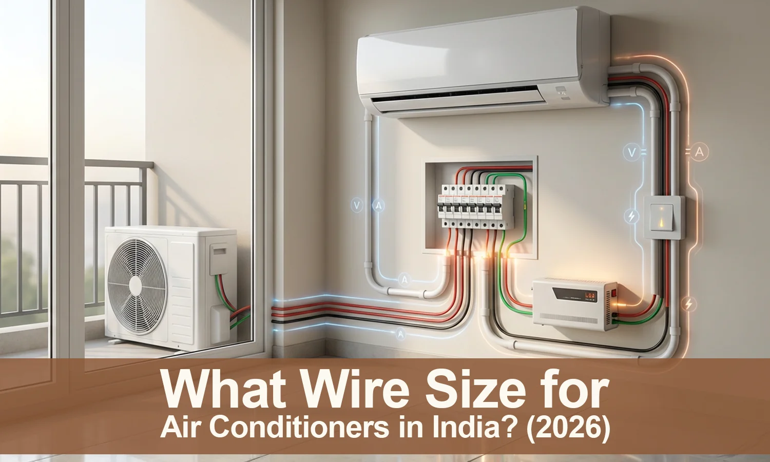 Wire Size for Air Conditioners in India (2026 Guide)