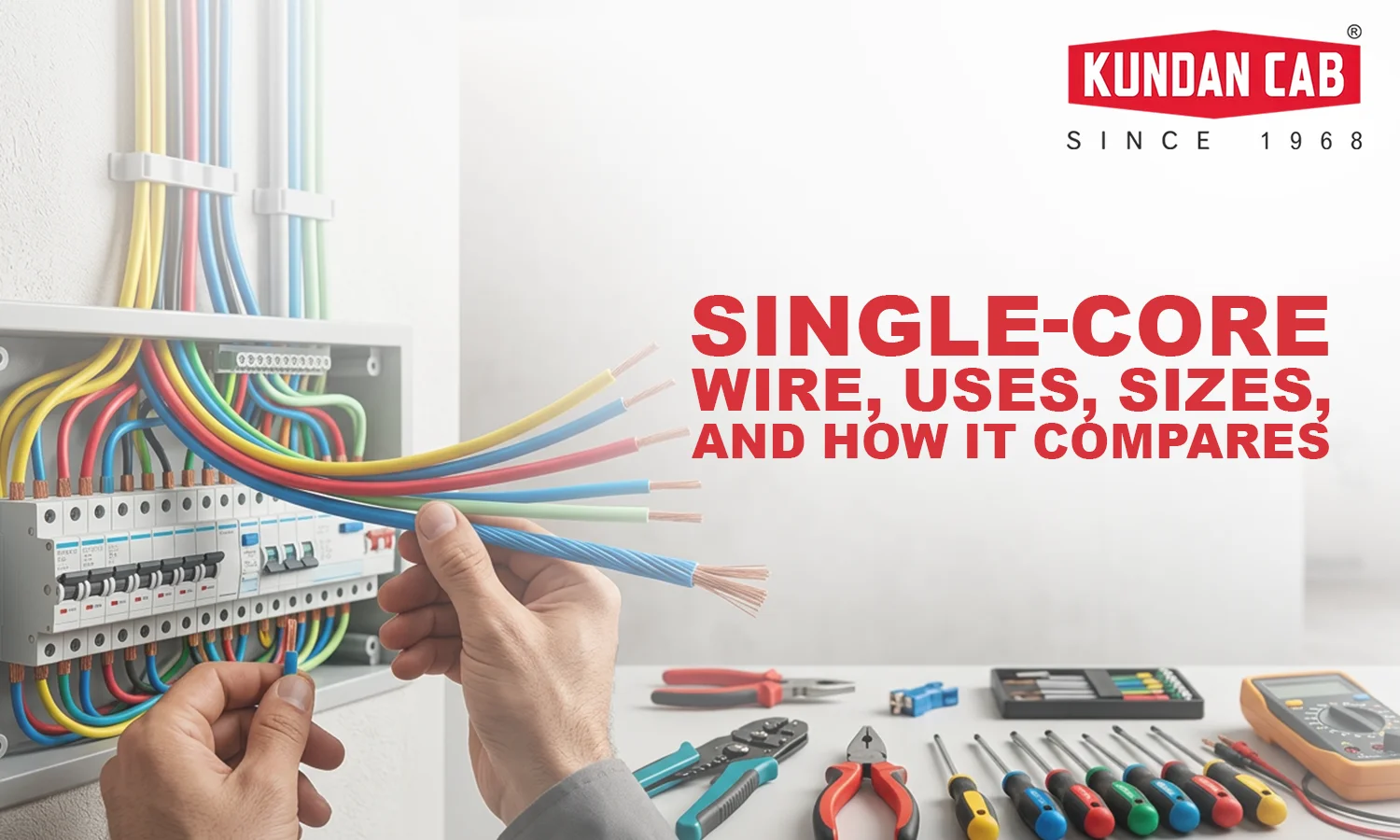Single-Core Wire, Uses, Sizes, and How It Compares