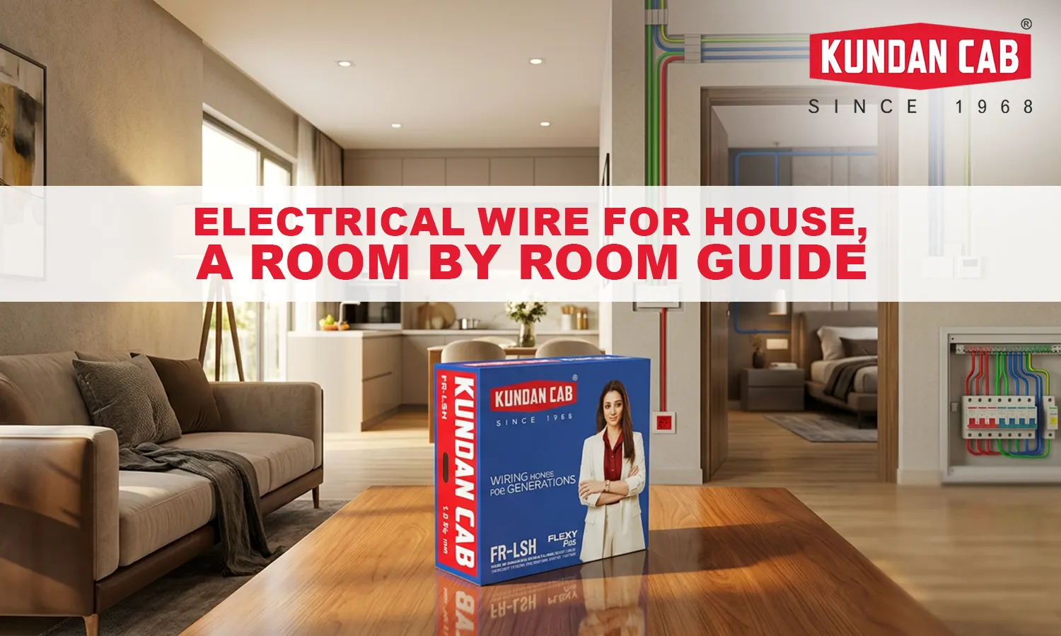 Electrical wire for house