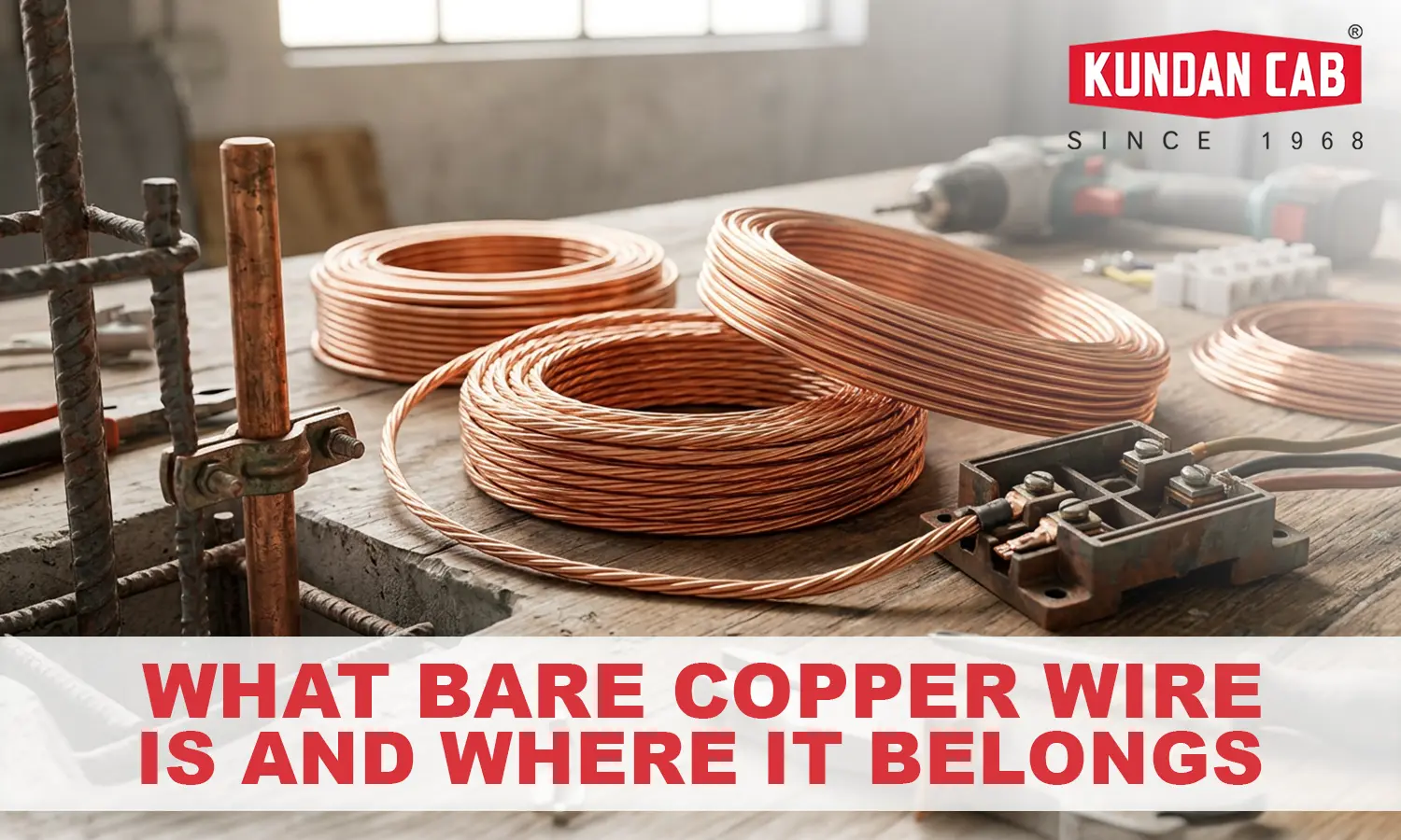 What Bare Copper Wire Is and Where It Belongs