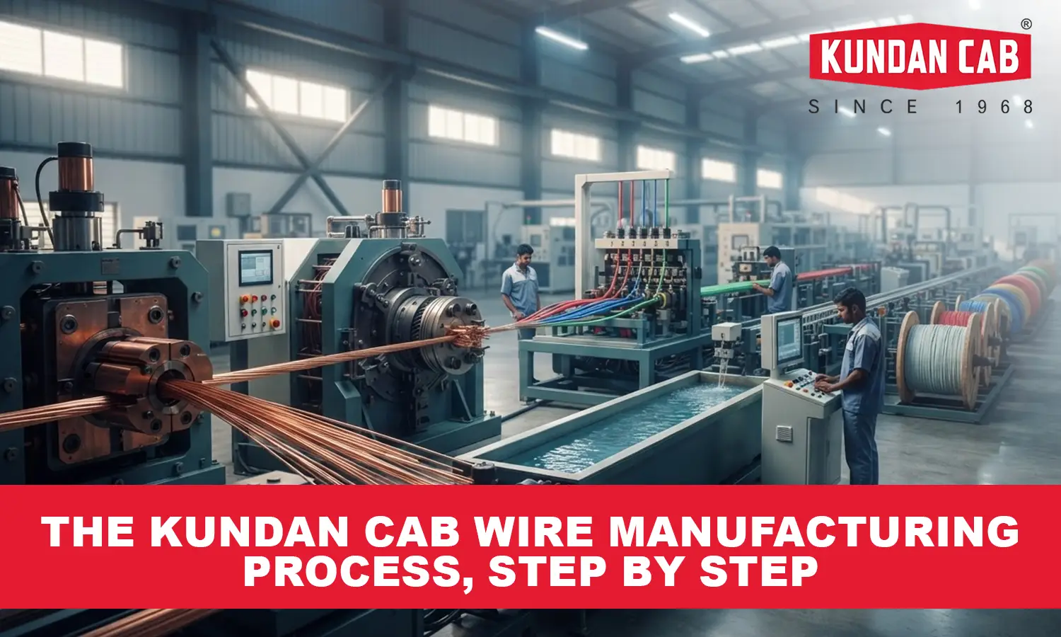 The Kundan Cab Wire Manufacturing Process, Step by Step
