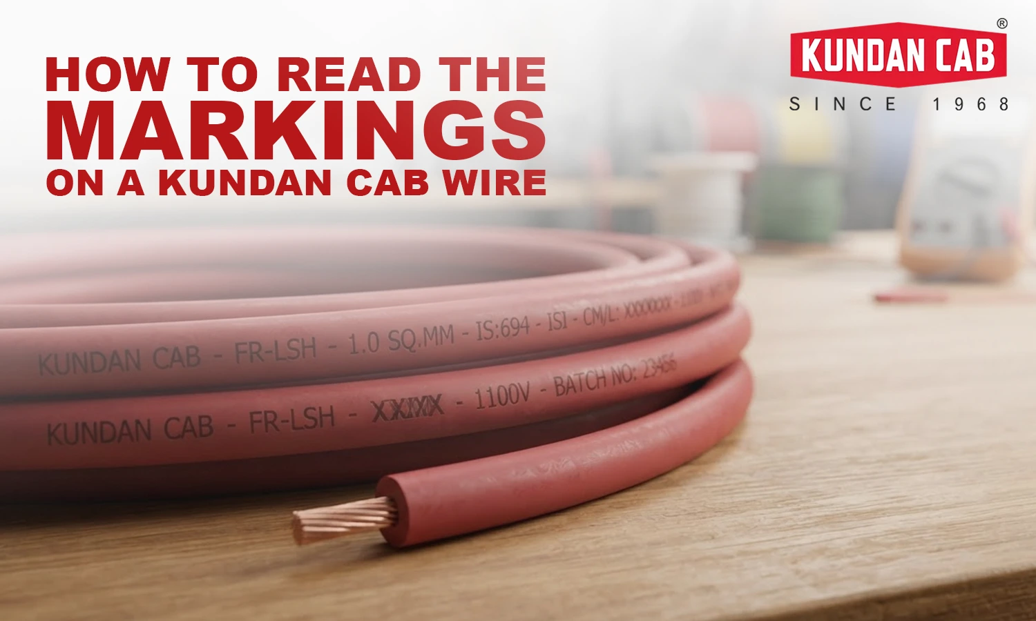 Kundan Cab wire markings